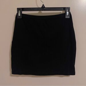 SHEIN Women’s Black Skirt Petite Small S Pull-On Mini Skirt Lightly Used Casual